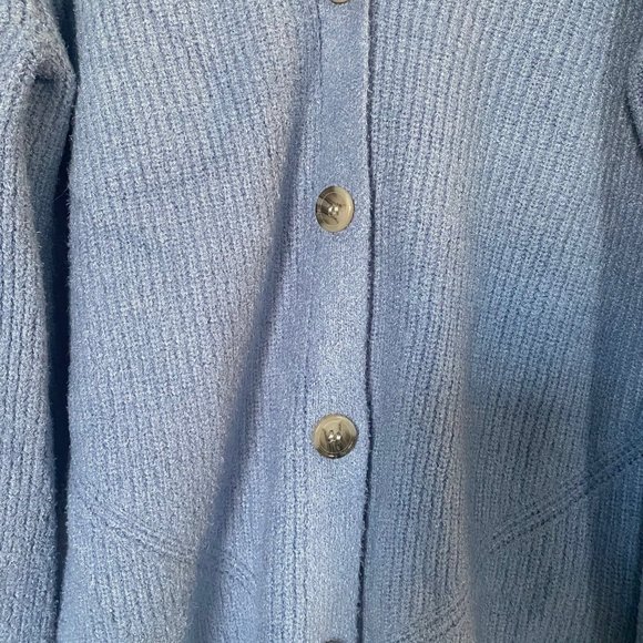 Joie Medium Sweater Lavender Button Down Sweater | Size Medium - Picture 3 of 6